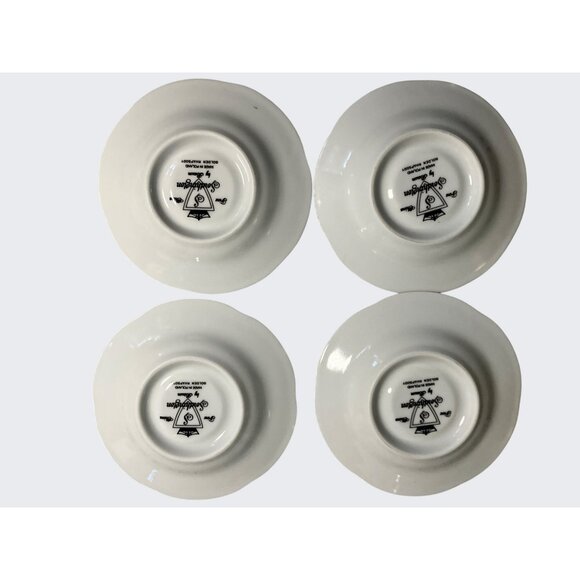 Southington By Baum Fine China Tea Cups & Saucers Golden Rhapsody Made In Poland - Picture 11 of 11